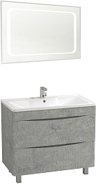 Водолей Мебель для ванной Adel 80 горный камень – фотография-1